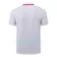 Polo de Treino Manchester United Homem 2022/23 Branco Vermelho Branco