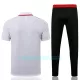 Polo de Treino Manchester United Homem 2022/23 Branco Vermelho Branco