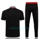 Polo de Treino Manchester United Homem 2022/23 Preto Vermelho Branco