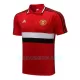 Polo de Treino Manchester United Homem 2022/23 Vermelho Preto Branco