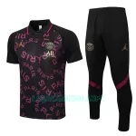 Polo de Treino Paris Saint-Germain Homem 2022/23 Preto Roxo