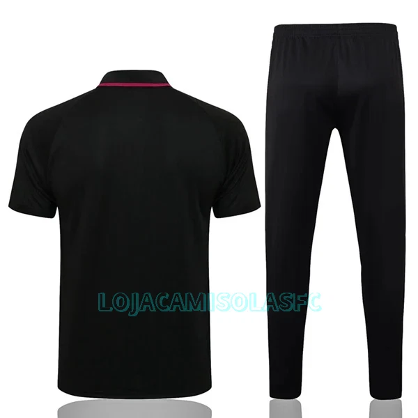 Polo de Treino Paris Saint-Germain Homem 2022/23 Preto Roxo