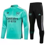 Sweat de Treino Conjunto Arsenal Criança Quarto-Zíper 2022/23 Verde