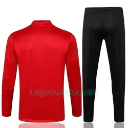 Sweat de Treino Conjunto Arsenal Criança Quarto-Zíper 2022/23 Vermelha