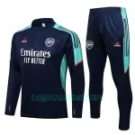 Sweat de Treino Conjunto Arsenal Homem Quarto-Zíper 2022/23 Azul Verde