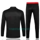 Sweat de Treino Conjunto FC Bayern de Munique Criança Quarto-Zíper 2022/23 Cinza Escuro