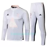 Sweat de Treino Conjunto Juventus Criança Quarto-Zíper 2022/23 Branca