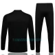 Sweat de Treino Conjunto Manchester United Champions League Criança Quarto-Zíper 2022/23 Preto Branco
