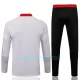 Sweat de Treino Conjunto Manchester United Criança Quarto-Zíper 2022/23 Branca