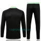 Sweat de Treino Conjunto Manchester United Criança Quarto-Zíper 2022/23 Preta