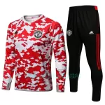 Sweat de Treino Conjunto Manchester United Homem 2022/23 Branca