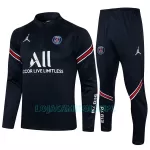 Sweat de Treino Conjunto Paris Saint-Germain Criança Quarto-Zíper 2022/23 Azul