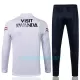 Sweat de Treino Conjunto Paris Saint-Germain Criança Quarto-Zíper 2022/23 Branca