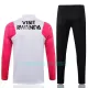 Sweat de Treino Conjunto Paris Saint-Germain Criança Quarto-Zíper 2022/23 Preta Branca