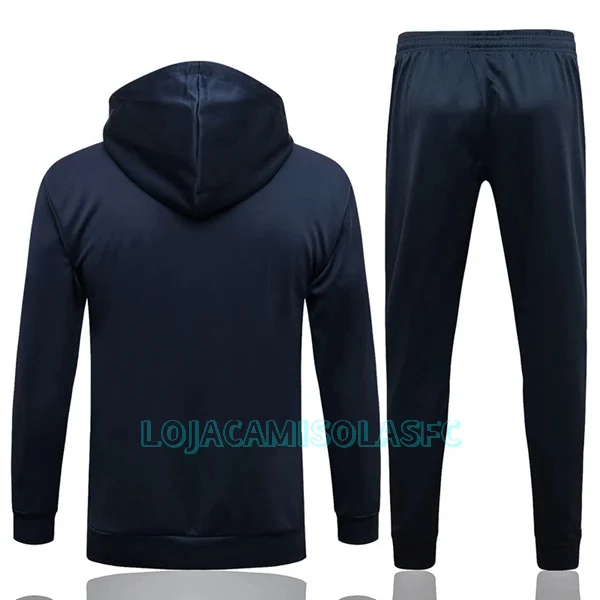 Sweat de Treino Conjunto Paris Saint-Germain Homem 2022/23 Azul Vermelho
