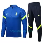 Sweat de Treino Conjunto Tottenham Hotspur Homem Quarto-Zíper 2022/23 Azul