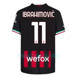 Camisola AC Milan Ibrahimovic 11 Homem Equipamento 1ª 2022/23 Camisola AC Milan Ibrahimovic 11 Homem Equipamento 1ª 2022/23
