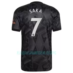 Camisola Arsenal Saka 7 Homem Equipamento 2ª 2022/23 Camisola Arsenal Saka 7 Homem Equipamento 2ª 2022/23