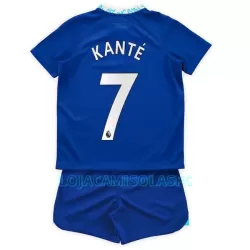 Camisola Chelsea Kante 7 Criança Equipamento 1ª 2022/23 Camisola Chelsea Kante 7 Criança Equipamento 1ª 2022/23