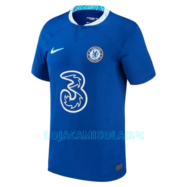 Camisola Chelsea Sterling 17 Homem Equipamento 1ª 2022/23