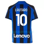 Camisola Inter Milan Lautaro 10 Homem Equipamento 1ª 2022/23