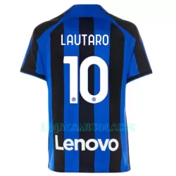 Camisola Inter Milan Lautaro 10 Homem Equipamento 1ª 2022/23