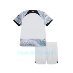 Camisola Liverpool Criança Equipamento 2ª 2022/23