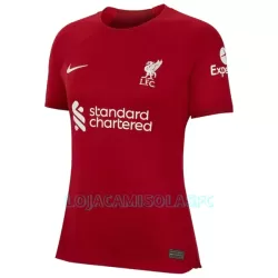 Camisola Liverpool Mulher Equipamento 1ª 2022/23 Camisola Liverpool Mulher Equipamento 1ª 2022/23