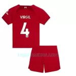 Camisola Liverpool Virgil 4 Criança Equipamento 1ª 2022/23