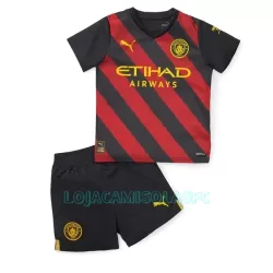 Camisola Manchester City Criança Equipamento 2ª 2022/23 Camisola Manchester City Criança Equipamento 2ª 2022/23