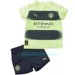 Camisola Manchester City Criança Equipamento 3ª 2022/23 Camisola Manchester City Criança Equipamento 3ª 2022/23