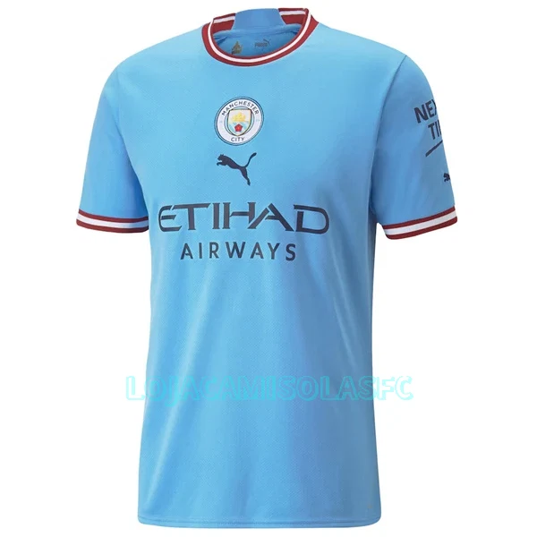Camisola Manchester City Haaland 9 Homem Equipamento 1ª 2022/23