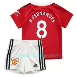 Camisola Manchester United Bruno Fernandes 8 Criança Equipamento 1ª 2022/23 Camisola Manchester United Bruno Fernandes 8 Criança Equipamento 1ª 2022/23