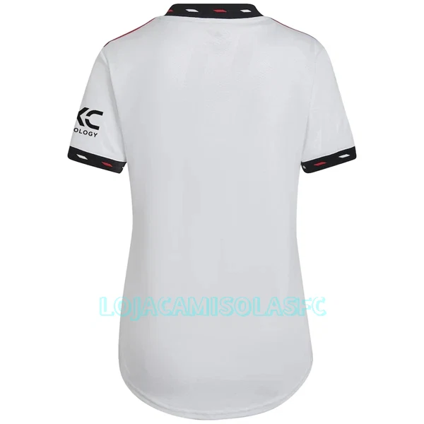 Camisola Manchester United Mulher Equipamento 2ª 2022/23