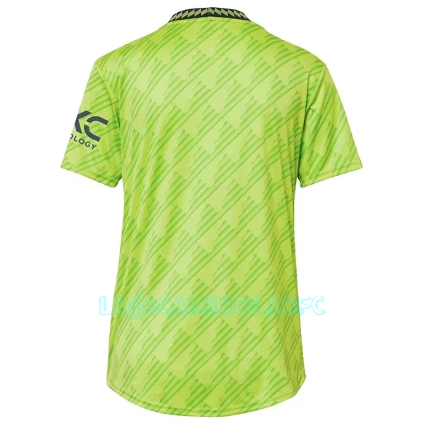Camisola Manchester United Mulher Equipamento 3ª 2022/23