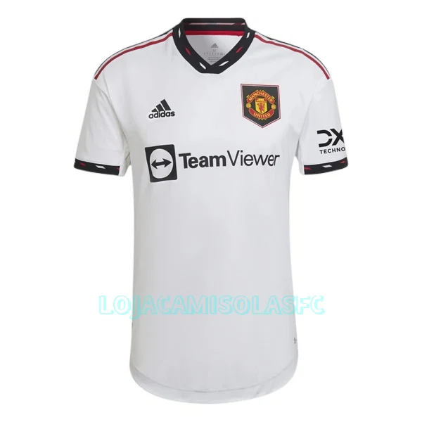 Camisola Manchester United Rashford 10 Homem Equipamento 2ª 2022/23
