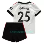 Camisola Manchester United Sancho 25 Criança Equipamento 2ª 2022/23