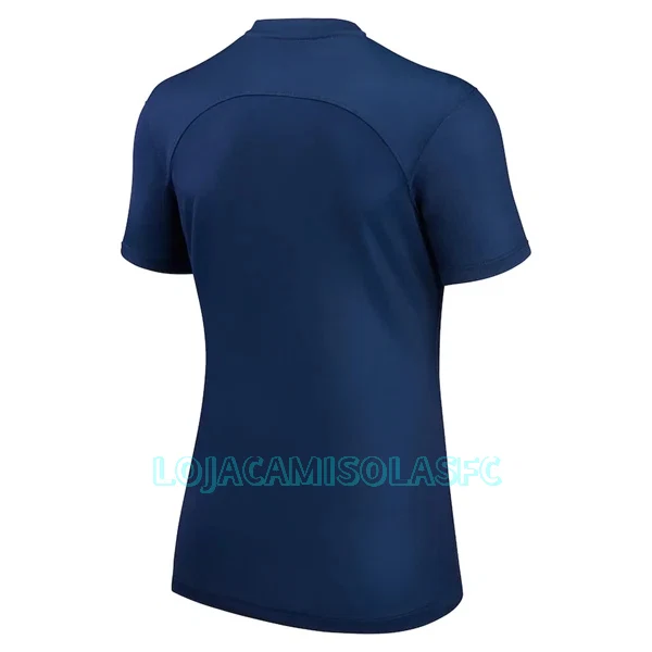 Camisola Paris Saint-Germain Mulher Equipamento 1ª 2022/23
