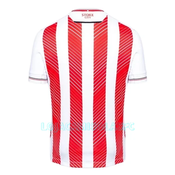Camisola Stoke City Homem Equipamento 1ª 2022/23