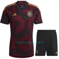 Camisola Alemanha Criança Equipamento 2ª Mundial 2022 Camisola Alemanha Criança Equipamento 2ª Mundial 2022