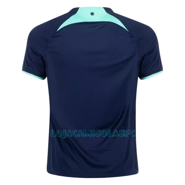 Camisola Austrália Homem Equipamento 2ª Mundial 2022