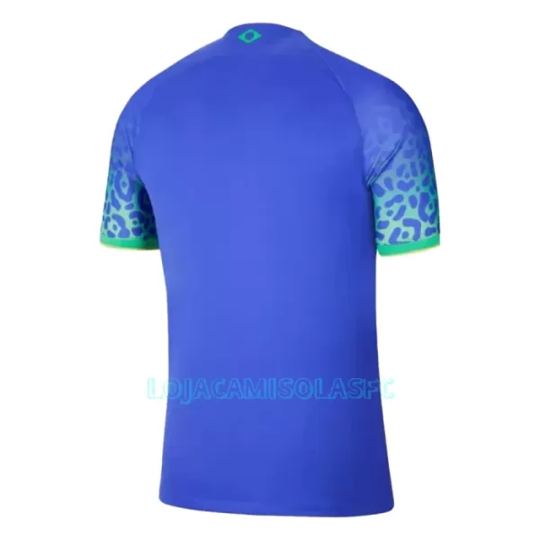 Camisola Brasil Homem Equipamento 2ª Mundial 2022