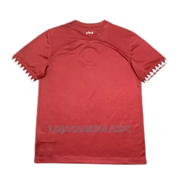 Camisola Catar Homem Equipamento 1ª Mundial 2022