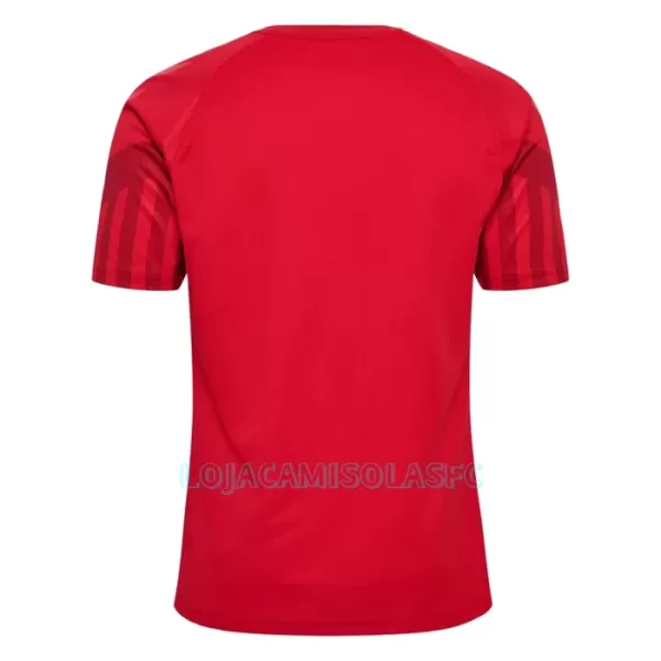 Camisola Dinamarca Homem Equipamento 1ª Mundial 2022