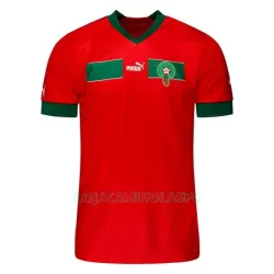 Camisola Marrocos Homem Equipamento 1ª Mundial 2022 Camisola Marrocos Homem Equipamento 1ª Mundial 2022