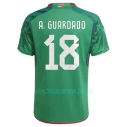 Camisola México A.GUARDADO 18 Homem Equipamento 1ª Mundial 2022 Camisola México A.GUARDADO 18 Homem Equipamento 1ª Mundial 2022