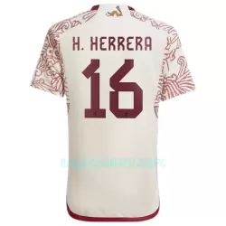 Camisola México H.HERRERA 16 Homem Equipamento 2ª Mundial 2022 Camisola México H.HERRERA 16 Homem Equipamento 2ª Mundial 2022
