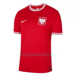 Camisola Polônia Homem Equipamento 2ª Mundial 2022 Camisola Polônia Homem Equipamento 2ª Mundial 2022