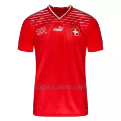 Camisola Suíça Homem Equipamento 1ª Mundial 2022 Camisola Suíça Homem Equipamento 1ª Mundial 2022