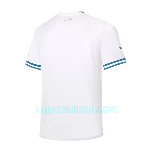 Camisola Uruguai Homem Equipamento 2ª Mundial 2022